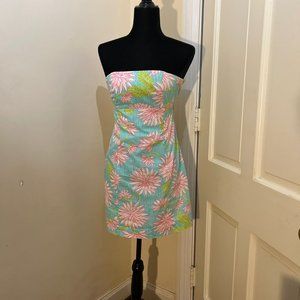 Gently Worn Lilly Pulitzer Richelle Strapless Dress